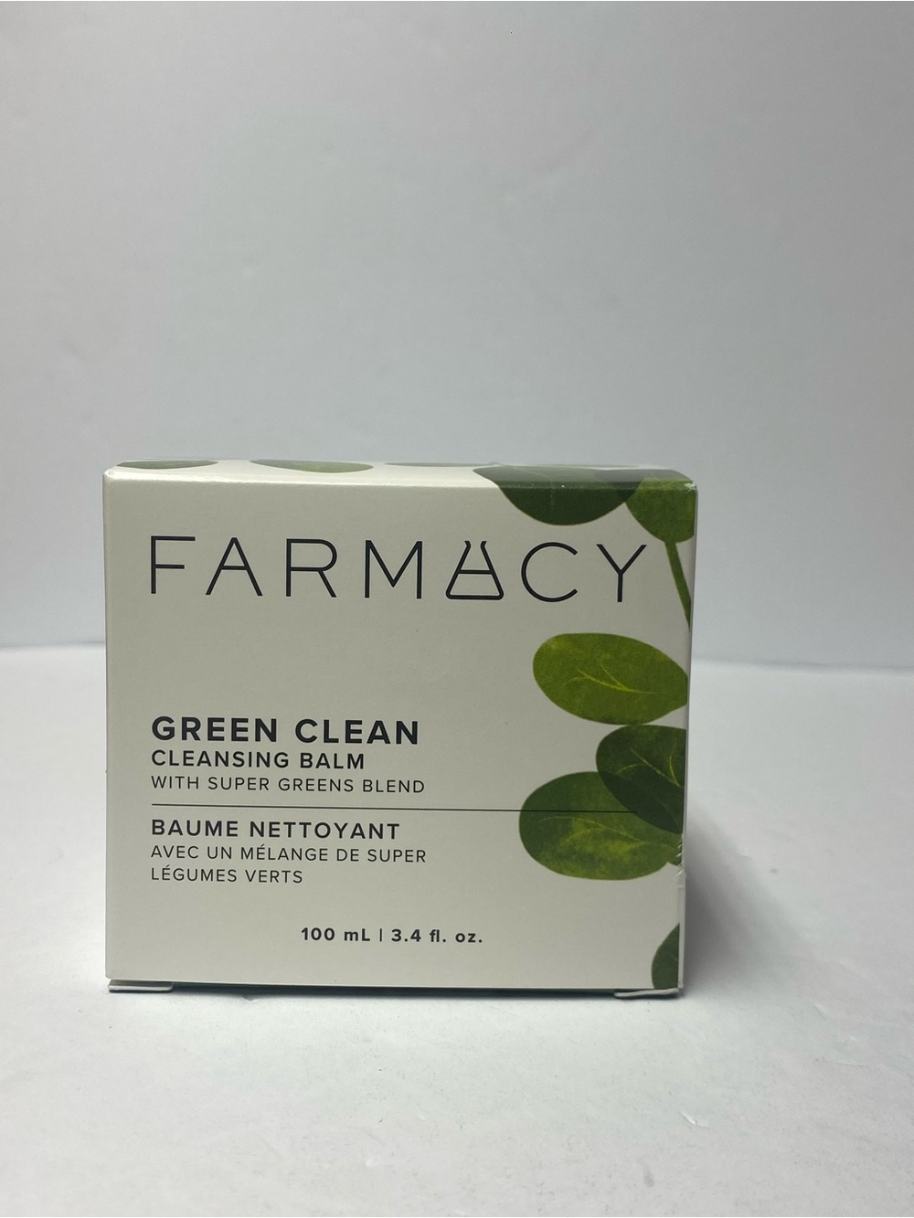 Farmacy Green Clean Cleansing Balm — white & green